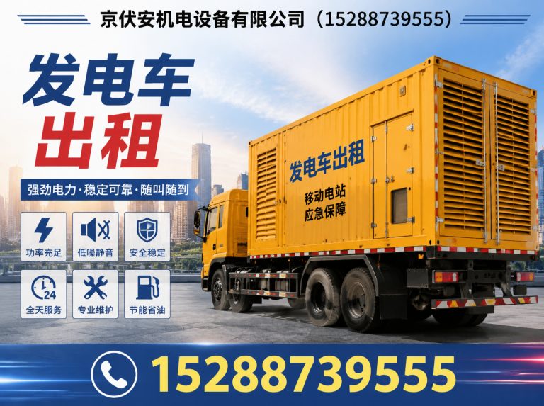 昌吉发电车租赁展示图