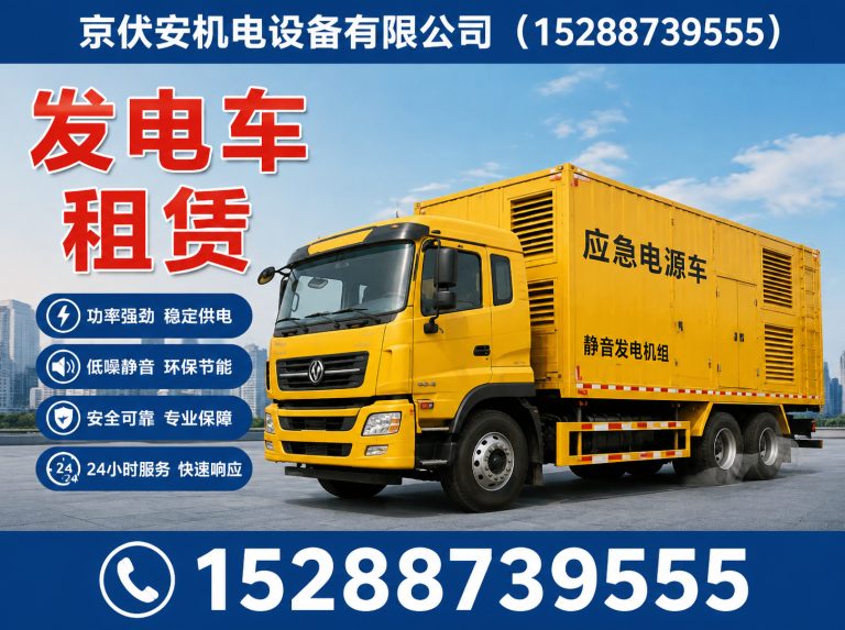 昌吉发电机租赁展示图